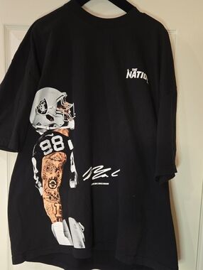 The Nation Maxx Crosby Las Vegas Raiders XXL Mens Shirt